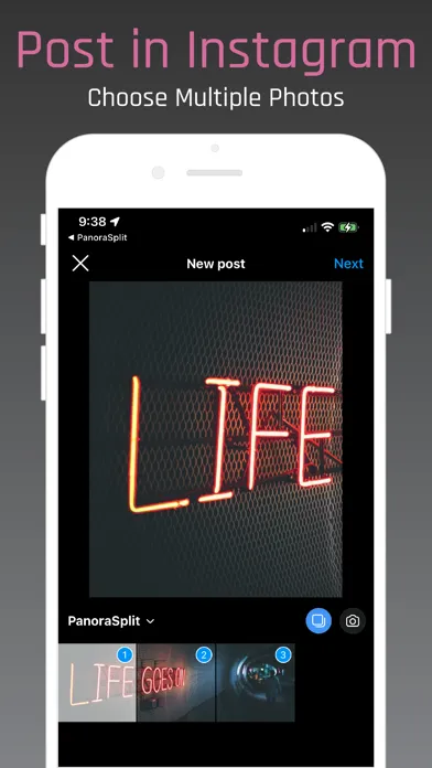 تصاویر PanoraSplit for Instagram