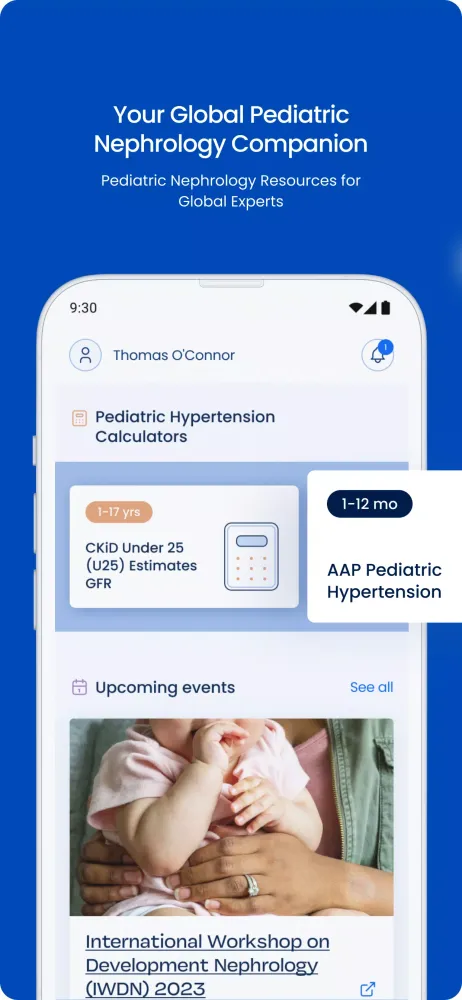 Capturas de tela do IPNA App