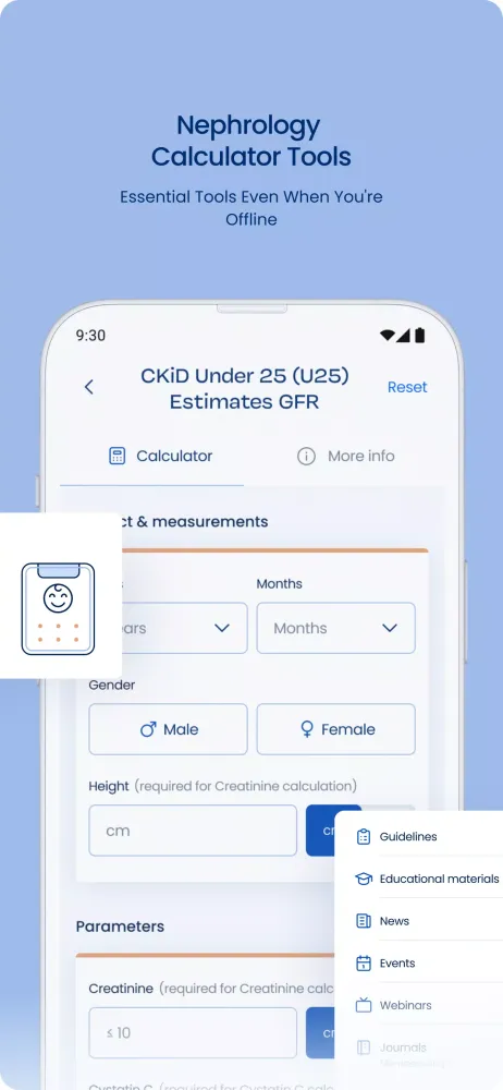 Capturas de tela do IPNA App