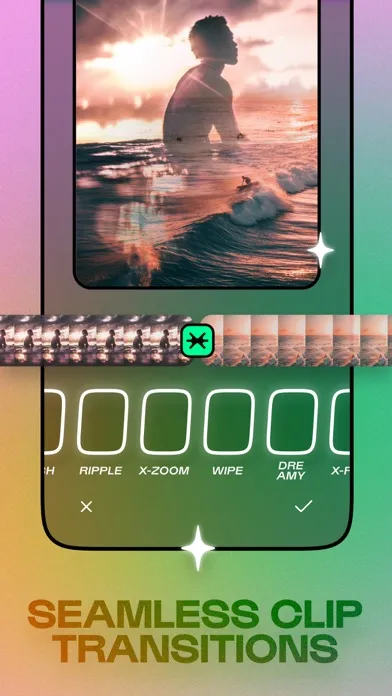 Captures d'écran de Afterlight Video Editor