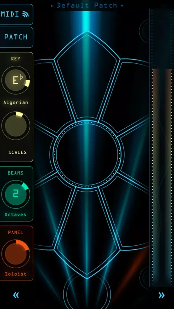 Screenshot di AC Sabre MIDI Instrument