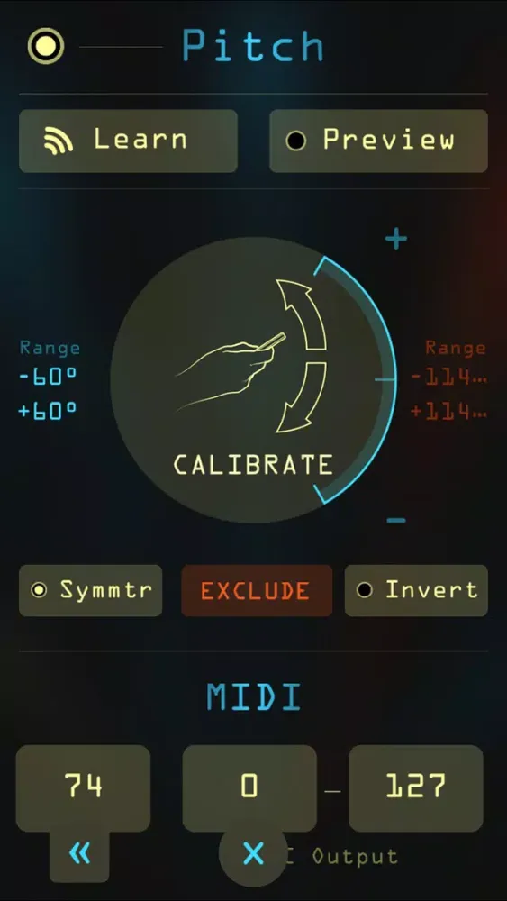 Screenshot di AC Sabre MIDI Instrument