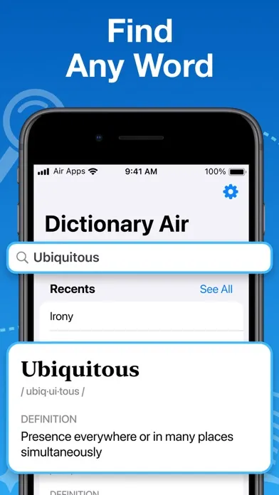 Dictionary Air - English Vocab Screenshots