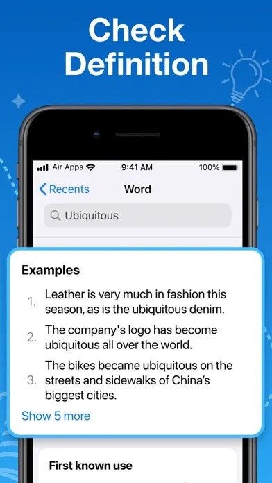 Dictionary Air - English Vocab Screenshots
