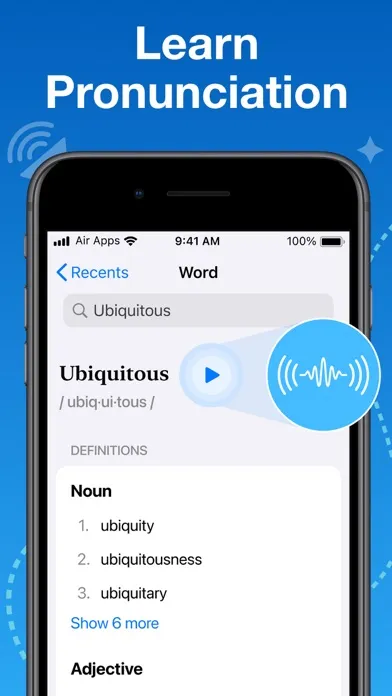 Dictionary Air - English Vocab Screenshots