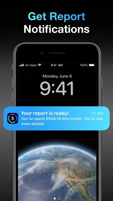 Screenshot di Expense Air - Spending Tracker