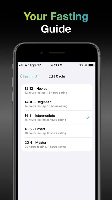 Fasting Air: Intermittent Diet Ekran Görüntüleri