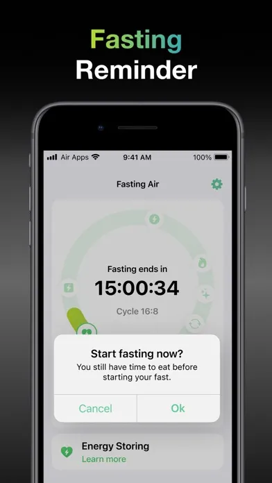 Fasting Air: Intermittent Diet Ekran Görüntüleri