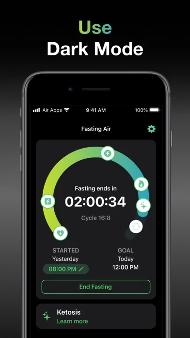 Fasting Air: Intermittent Diet Ekran Görüntüleri