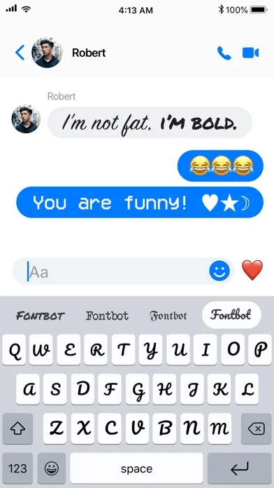Fonts Air - Font keyboard應用截圖