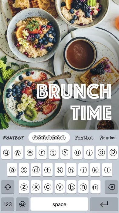 Fonts Air - Font keyboard應用截圖