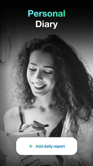 Capturas de tela do Journal Air: My Positive Diary