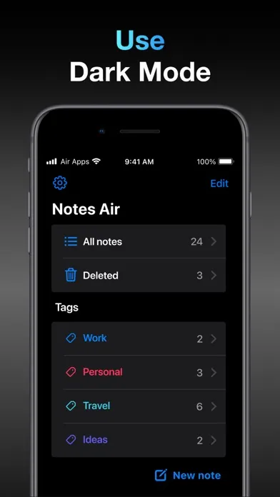 Notes Air - Simple Notes スクリーンショット
