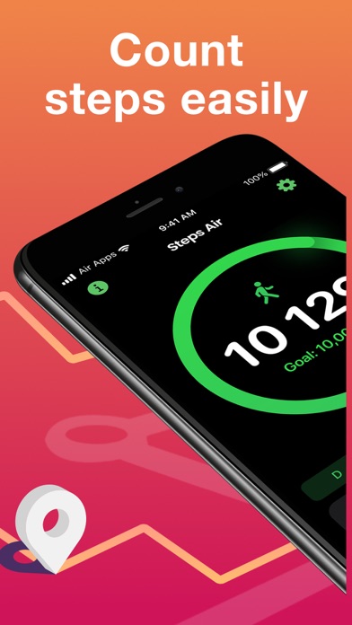 Capturas de pantalla de Steps Air: Step & Walk Tracker