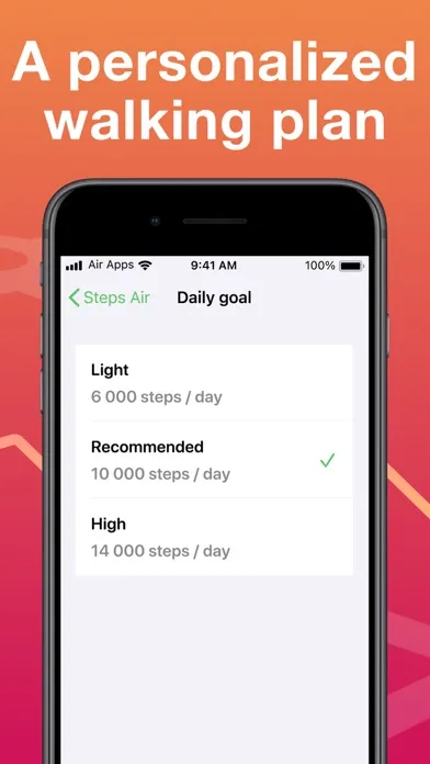 Steps Air: Step & Walk Tracker应用截图