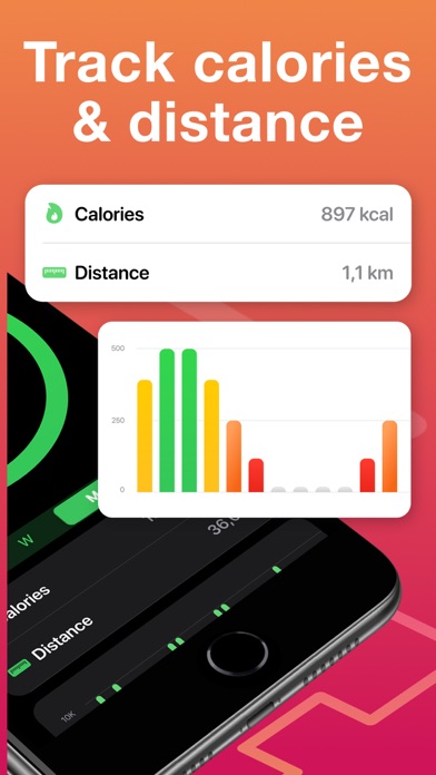 Capturas de pantalla de Steps Air: Step & Walk Tracker