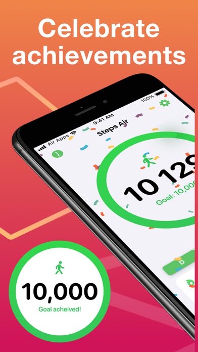 Capturas de pantalla de Steps Air: Step & Walk Tracker