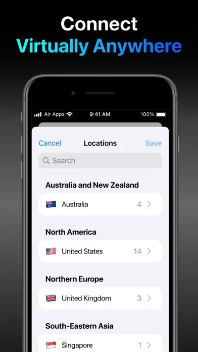 VPN Air - Unlimited Proxy Screenshots
