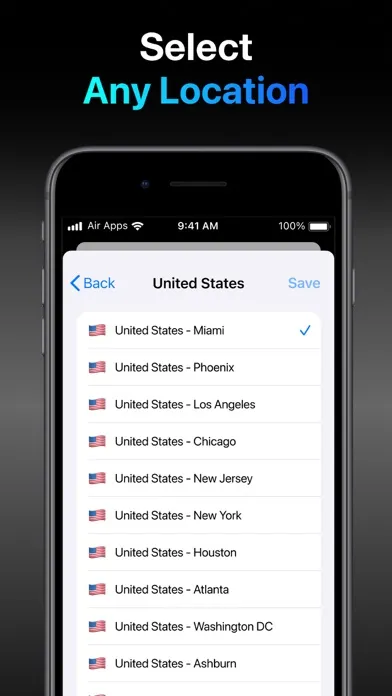 VPN Air - Unlimited Proxy Screenshots