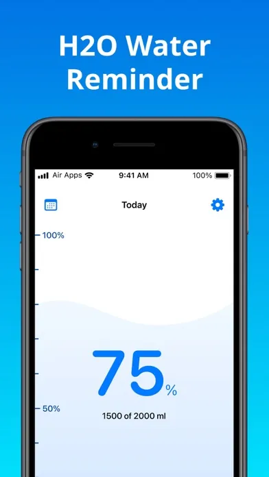 Water Air: Water Tracker Screenshots