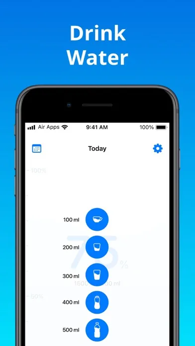 Water Air: Water Tracker Screenshots
