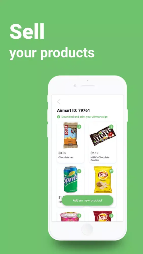 Airmart Host Screenshots