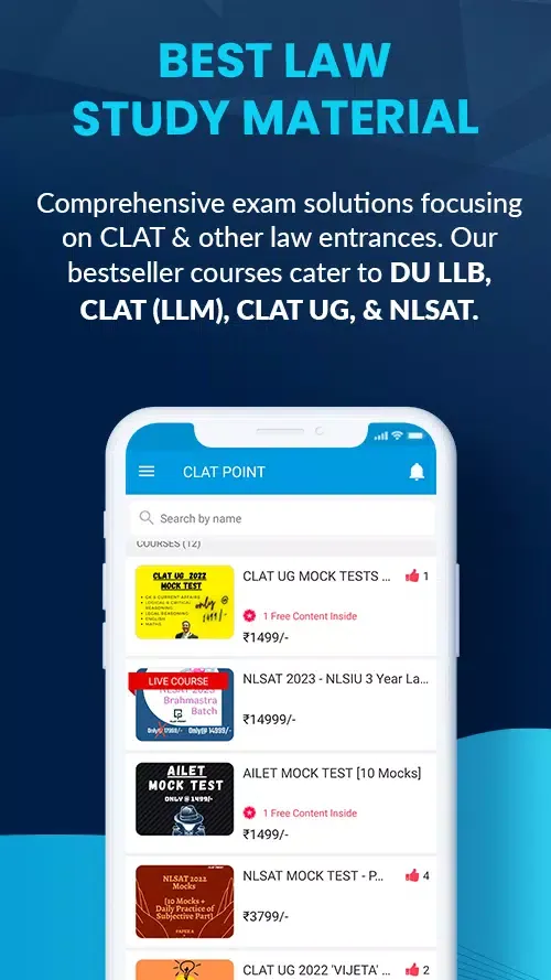 CLAT POINT スクリーンショット