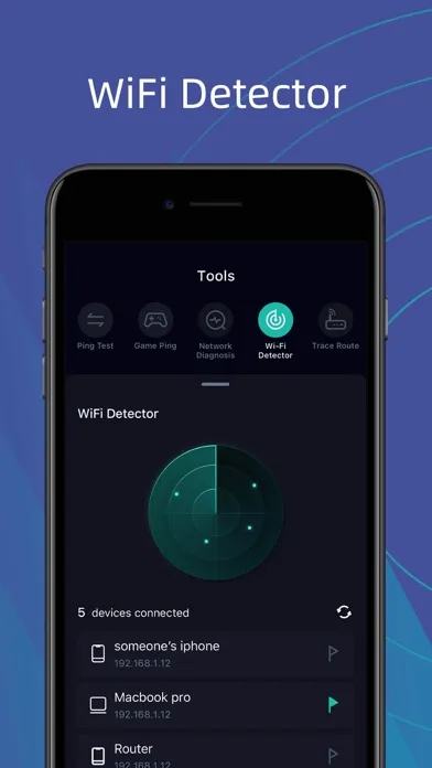 Capturas de tela do SPEED TEST MASTER: Wifi Tester