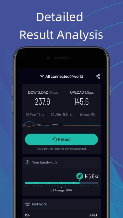 Capturas de tela do SPEED TEST MASTER: Wifi Tester