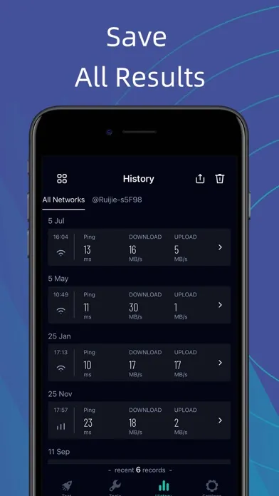 Capturas de tela do SPEED TEST MASTER: Wifi Tester