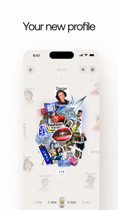 Captures d'écran de ID: Moodboard with friends