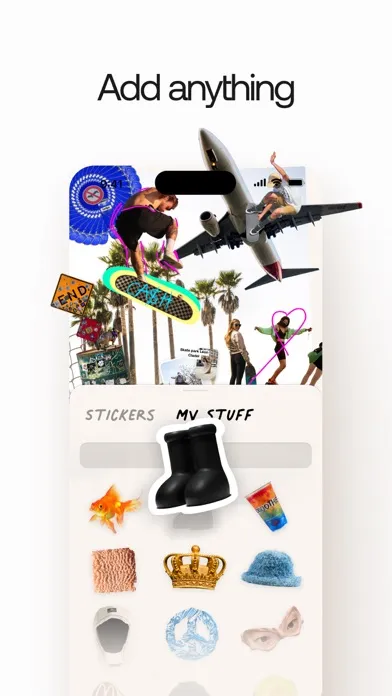 Captures d'écran de ID: Moodboard with friends