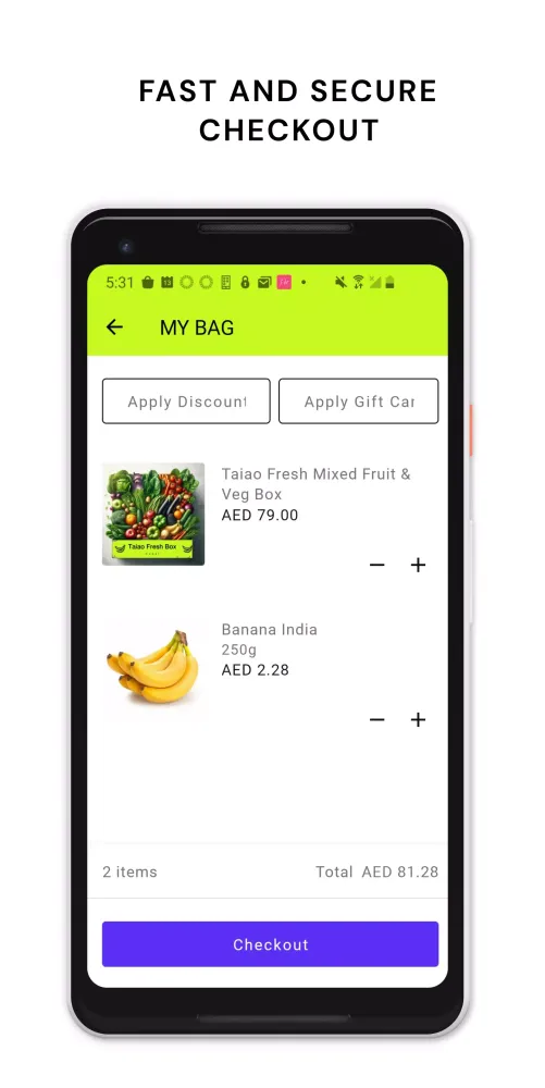 Taiao Fresh Box स्क्रीनशॉट