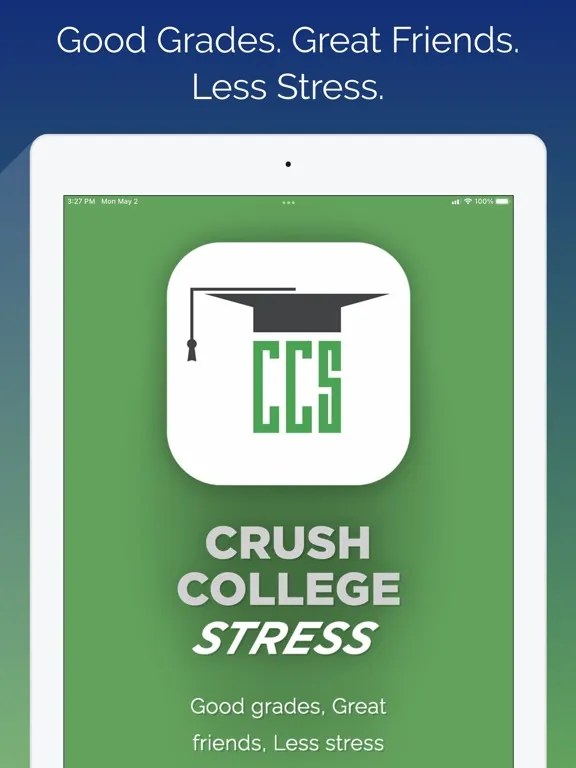 Capturas de tela do Crush College Stress iPad 