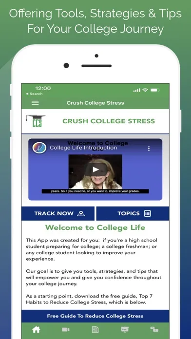 Capturas de tela do Crush College Stress