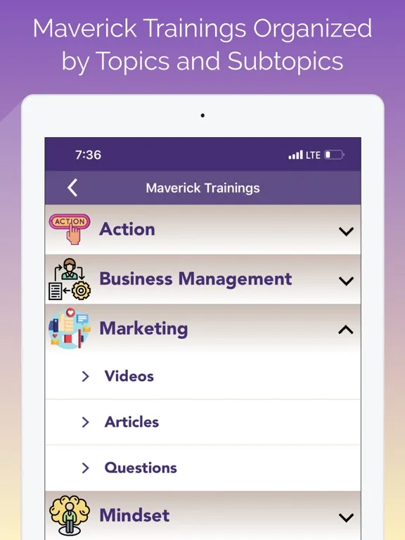 Maverick Success iPad  Screenshots