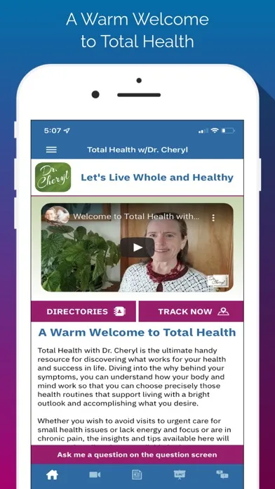 Total Health w/ Dr. Cheryl应用截图