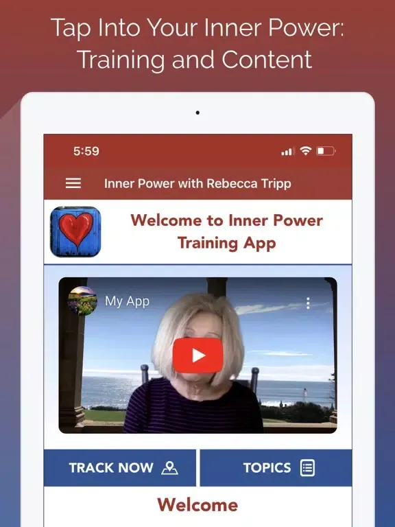 Скриншоты Inner Power with Rebecca Tripp iPad 