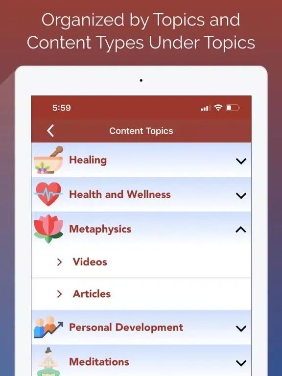 Скриншоты Inner Power with Rebecca Tripp iPad 