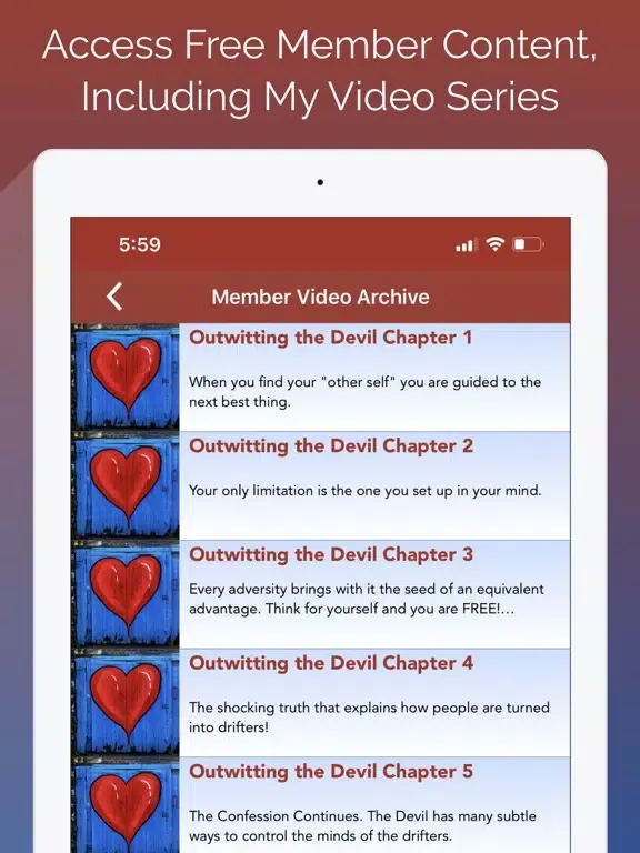 Скриншоты Inner Power with Rebecca Tripp iPad 