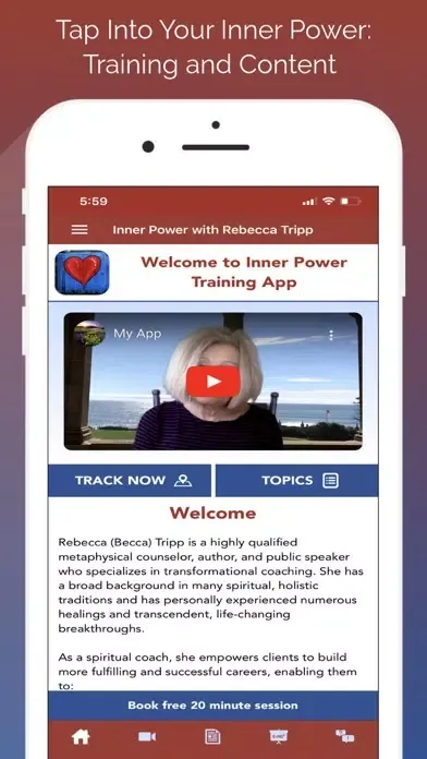Скриншоты Inner Power with Rebecca Tripp