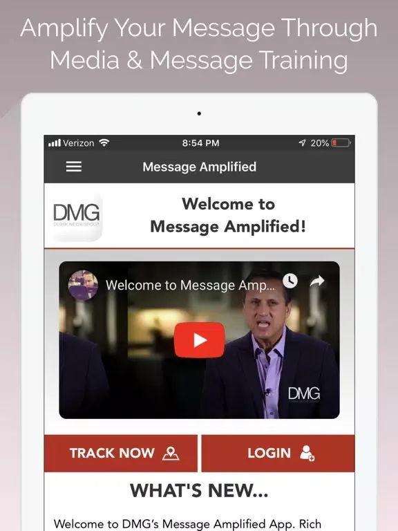 Скриншоты Message Amplified iPad 