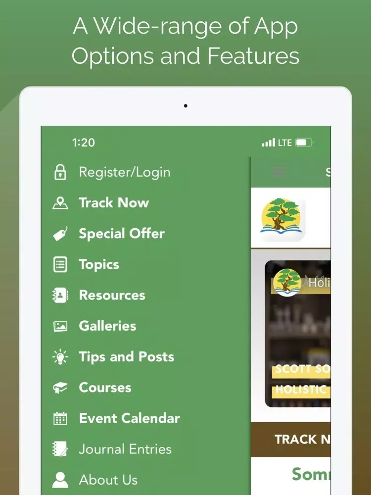 Sommer's Holistic Health iPad 應用截圖