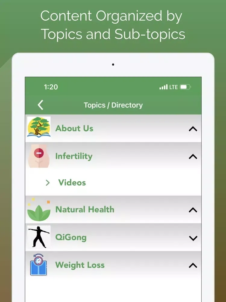 Sommer's Holistic Health iPad 應用截圖