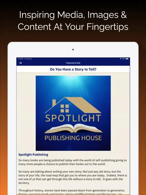 Spotlight Publishing House iPad  スクリーンショット