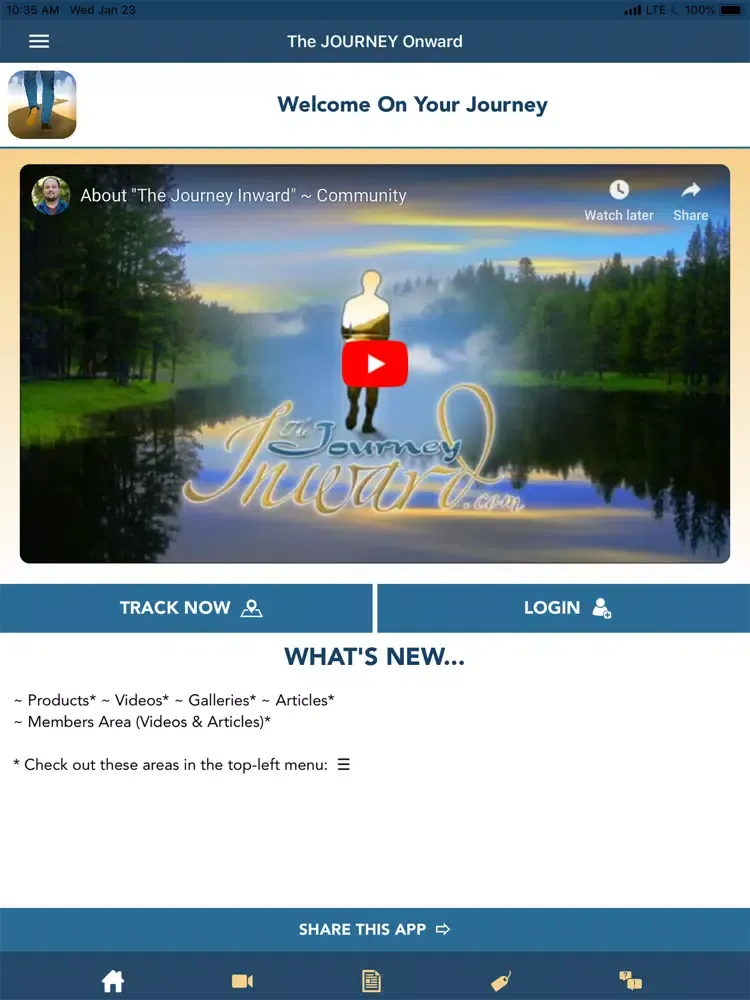Capturas de tela do JOURNEY Onward, w/ Trevor T. iPad 