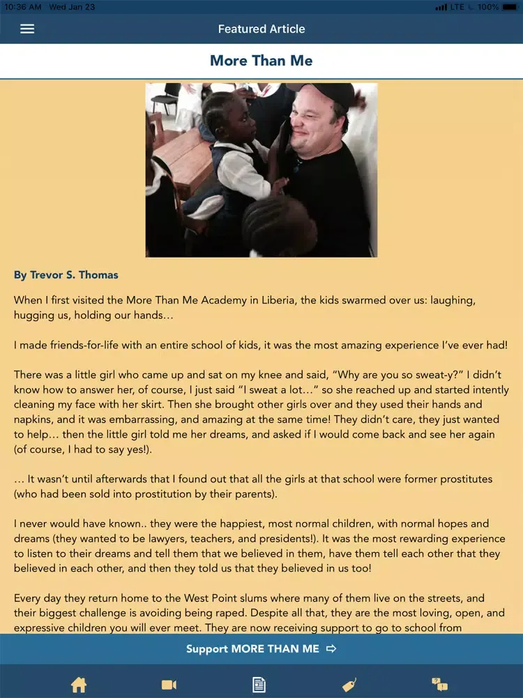 Capturas de tela do JOURNEY Onward, w/ Trevor T. iPad 