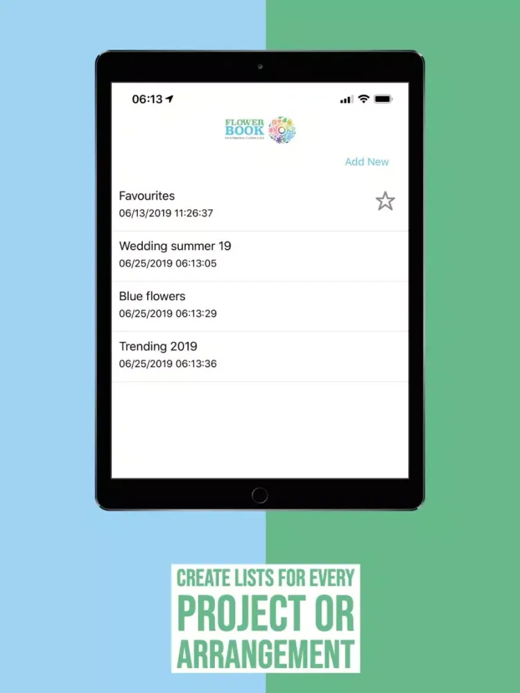 FlowerBook iPad  Ekran Görüntüleri