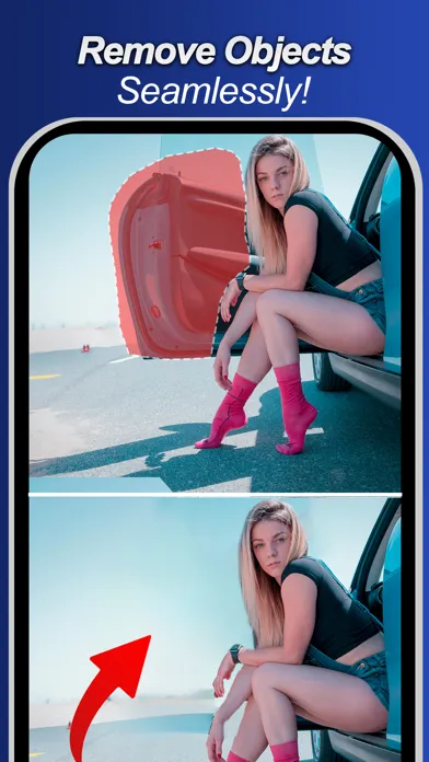 Capturas de tela do Background Eraser & Sharpen