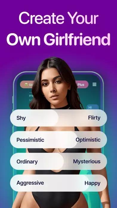 Tangkapan layar Aura: AI Girlfriend Sexy Chat